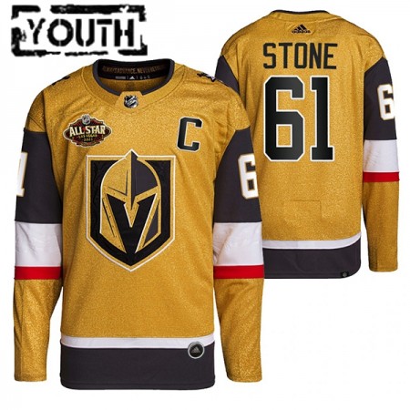 Dětské Hokejový Dres Vegas Golden Knights Mark Stone 61 2022 NHL All-Star Gold Authentic